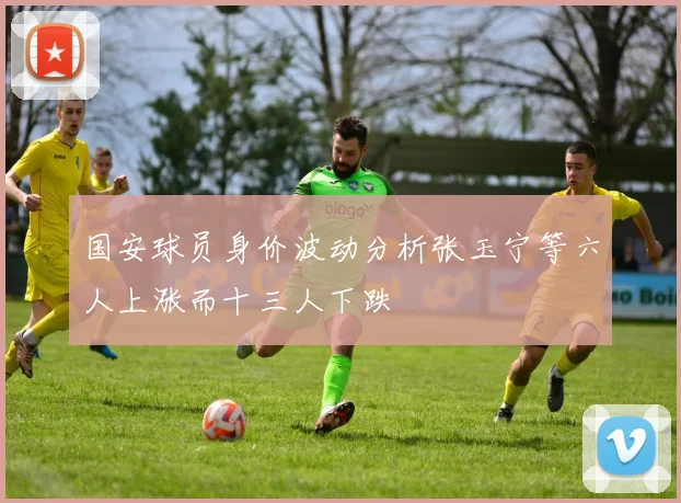 国安球员身价波动分析张玉宁等六人上涨而十三人下跌